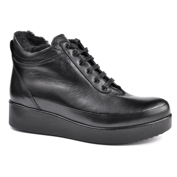 Черевики ЗИМНИЕ БОТИНКИ STEPTER 7046/BLACK/LICO