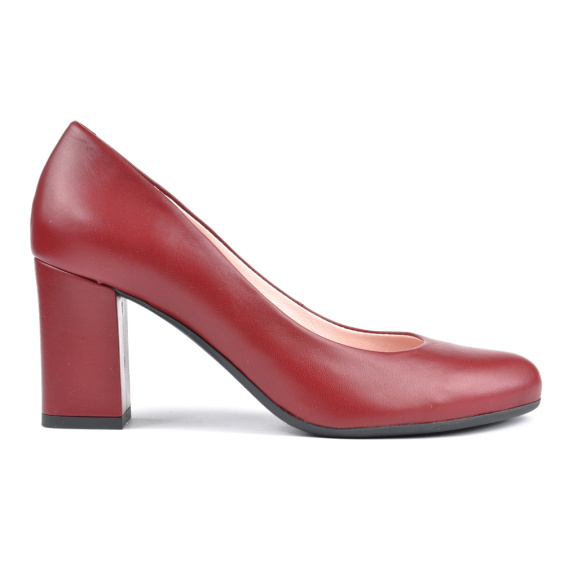 Туфлі BRAVO MODA 1586/BORDO SKORA
