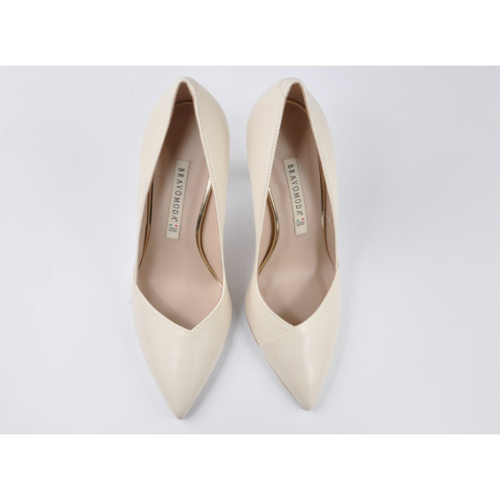 Туфлі BRAVO MODA 1305/KREM SKORA